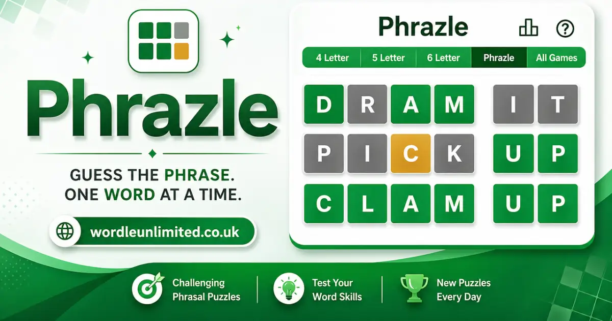 Phrazle | Play Online Free - Test Your Word Skills